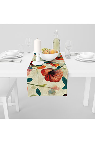 Filamente Digital Printed Runner - Floral Pattern - 140X40 cm