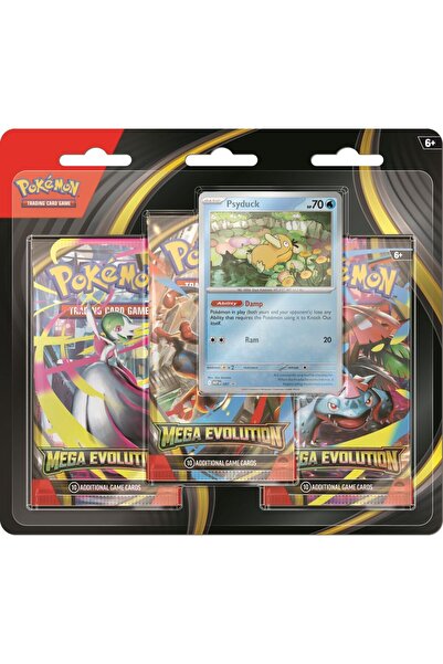 Pokemon Joc de societate TCG: ME01 Mega Evolution - 3 Blister Booster