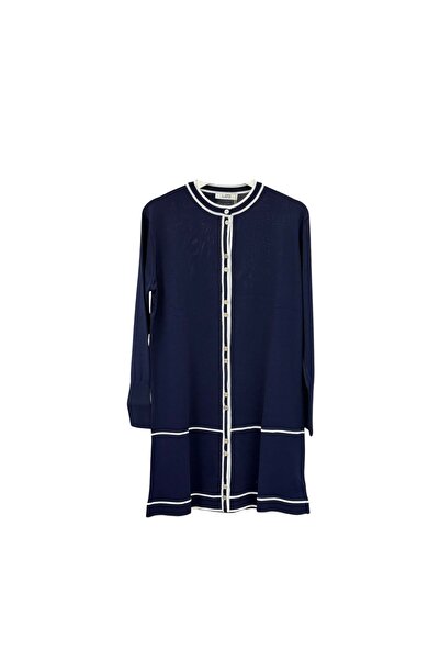 Armine Women's Stripe Detail Buttoned Cardigan