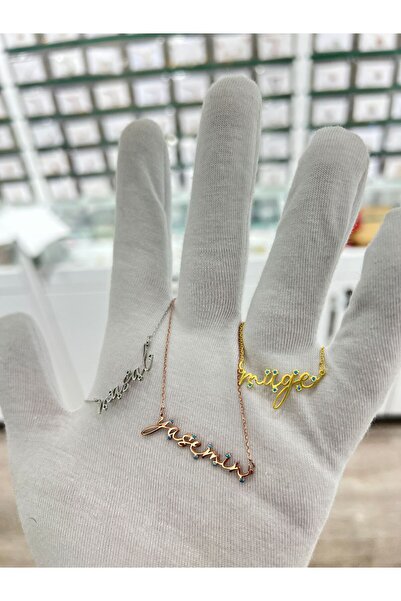 Flamingo 925 ayar Silver kişiye özel imza kolye.doğum günü kolyesi.doğum ayı kolyesi.imza kolye.isim