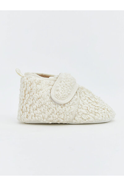 LC Waikiki Beige Velcro Baby Boy Slippers