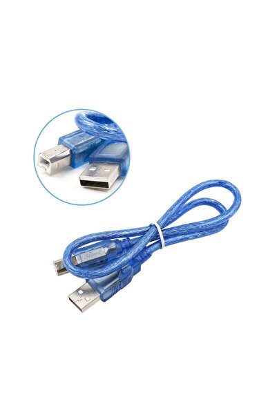 Fapatech Arduino Uno - Mega Kablosu Usb B Tipi 30cm Yazıcı Kablosu - 1 Adet