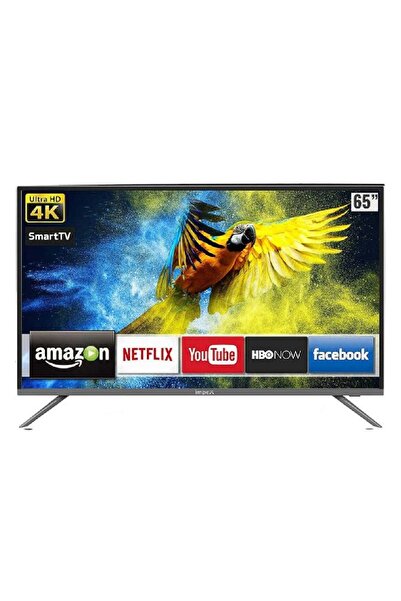 İMPEX Smart Led Tv, Uhd, Black, , 65 Inch