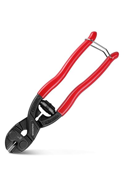 AyrStore Kompakt cıvata kesici, 200 mm, yaylı Cr-V ağır hizmet tipi küçük tel...