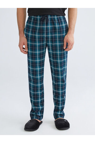 LC Waikiki Standard Pattern Plaid Men's Pajama Bottom