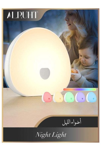 Generic Night Lights with White Noise, Soothing Sounds, LED Touch Control Lam...
