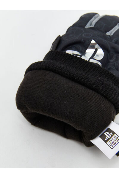 LC Waikiki Playstation Baskılı Erkek Çocuk Kar Eldiveni