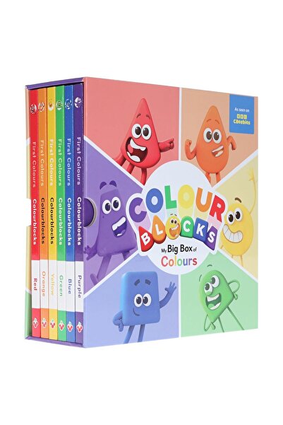 SWEET CHERRY PUBLISHING Set 6 cartonașe Colourblocks: Cutia mea mare de culori