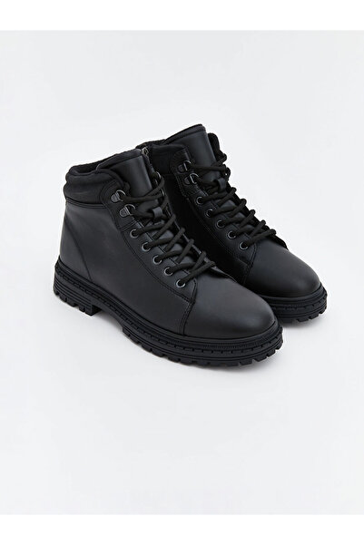 LC Waikiki Sparkling Choices from Shining Store Men's Boots with Laces and Zi...