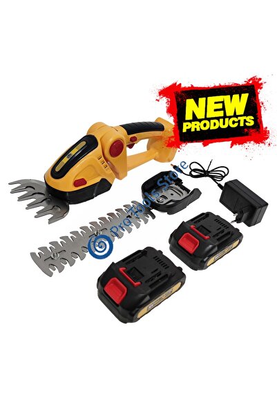 German Meister Battery-powered grass and hedge trimmer, German Meister, New Model, 2 batteries included