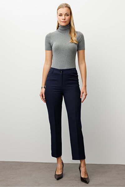 Moda İlgi Modailgi Beş Cep Dar Paça Pantolon Lacivert