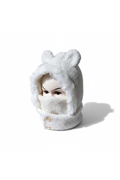 Aware Time Mouth Protection Snow Mask with Teddy Bear Ears