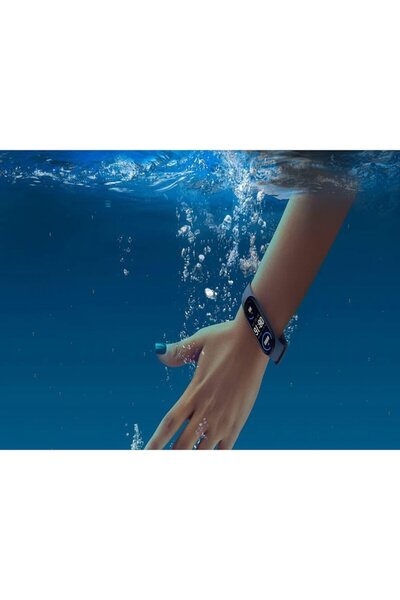 stuffix QttvbTna Band 6 Fitness Bracelet, Bluetooth, Black