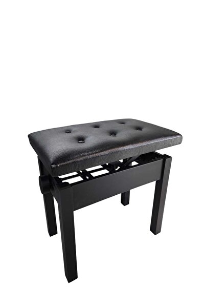 Karin DANTE AYARLANABİLİR KALİTELİ SİYAH RENK PİYANO TABURESİ