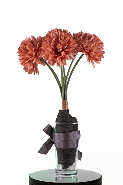 BYSHOME باقة زهرة الأقحوان الاصطناعية الفاخرة المكونة من 7 فروع زهرة صناعية ل...