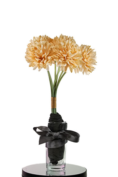 BYSHOME باقة زهرة الأقحوان الاصطناعية الفاخرة المكونة من 7 فروع زهرة صناعية ل...