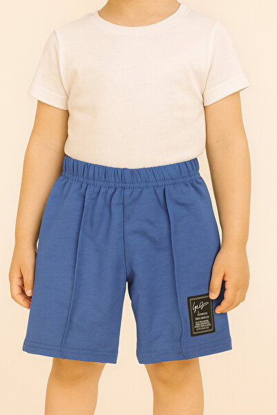 Serena Children's sports shorts with decorative stripe