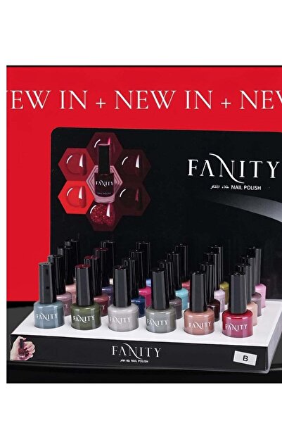 Vanity حامل طلاء الأظافر - مجموعة من 24 قطعة