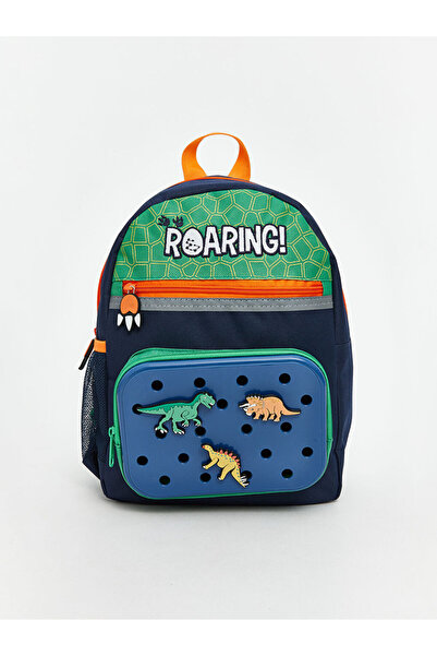 LC Waikiki Rmz Gi̇yi̇m Farkiyla Dinosaur Printed Boys' School Bag