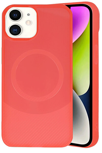 NewFace Nrtmsa iPhone 11 Case Maya Carbon Cover (194808) - Red