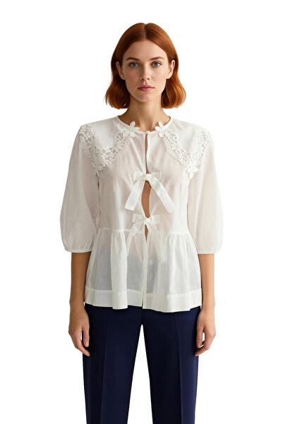 PayBuy Women's Lace Shirt Functional Durable Quality Comfortable Aesthetic Premium Modern Casual