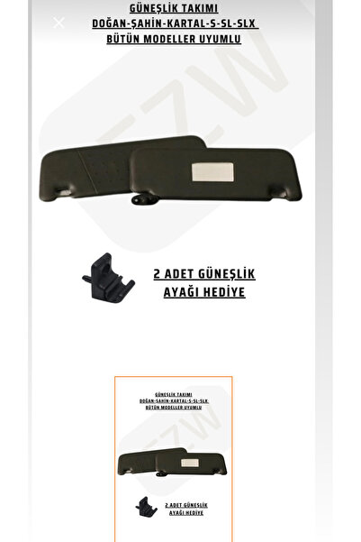 SEREN OTOMOTİV TOFAŞ DOĞAN KARTAL ŞAHİN GÜNEŞLİK TAKIM