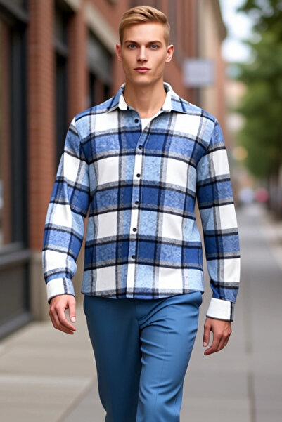 PayBuy Чоловіча сорочка в клітинку з функціональним, міцним, якісним, зручним, естетичним, преміальним та стильним дизайном.