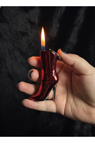 ZamanınÖtesinde Topuklu Çizme Görünümlü Gazlı Çakmak