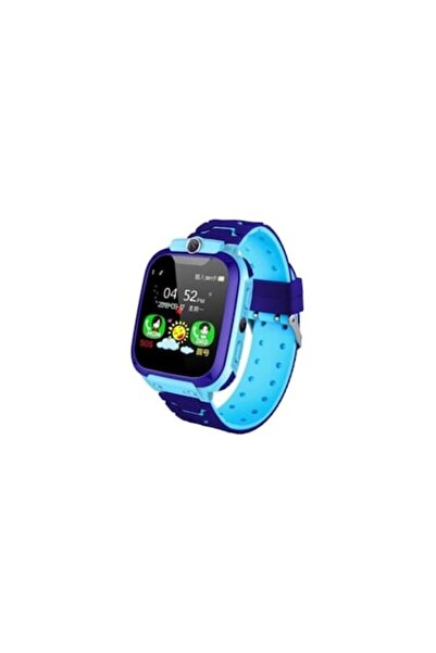 stuffix Children's smartwatch Q12B, waterproof, LBS positioning, blue