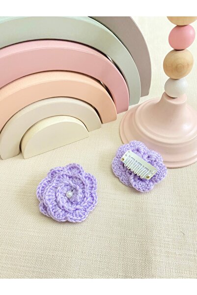 Derinkids Lila Saçsız Bebek Tokası