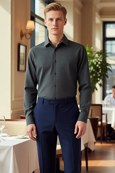 PayBuy Men's Regular Fit Polyviscose Shirt Jacket Stylish Comfortable Everyday Use Ideal Choice Sports