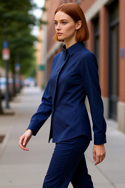 PayBuy Women Asymmetrical Cut Woven Shirt Functional Durable Quality Comforta...