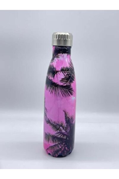 OGS إصدار النخيل - زجاجة حرارية من الفولاذ المقاوم للصدأ، بتصميم أشجار ونخيل،...