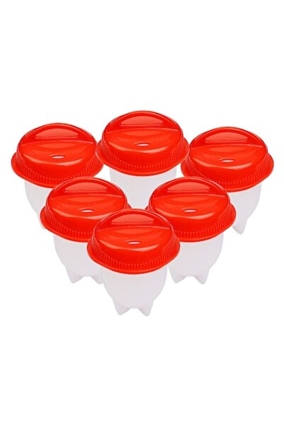 stuffix Set of 6 silicone egg cooking cups, BPA-free, easy to clean