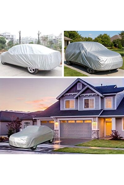 Hangora Buffer ® Waterproof Rain, Snow, Hail Protective Auto Car Tarpaulin Compatible with Sedan Vehicles-Car Cover
