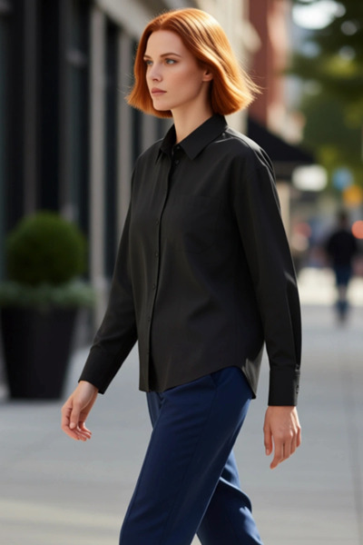 PayBuy Cămașă pentru femei, în dungi, cu croială largă, funcțională, durabilă...