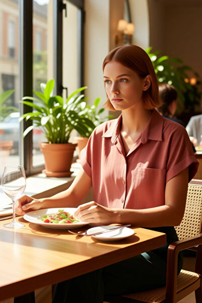 PayBuy Women's Woven Flared Cotton Shirt Regular Fit Short Sleeve Offers Beach and Casual Chic Stylish