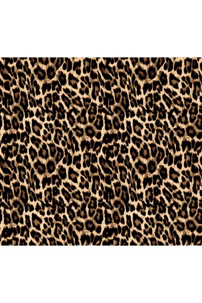 Novinqa Leopar 2 Desenli Baskılı Kumaş