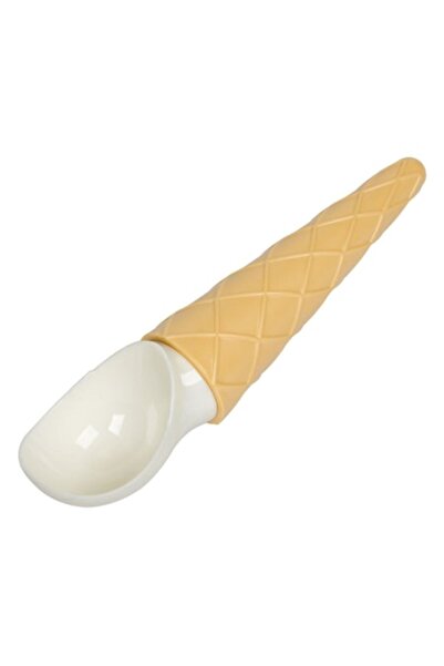OEM Ice Cream Spoon with Cone-shaped Handle, 19 cm