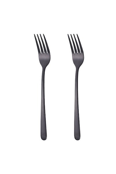 OEM Black stainless steel forks 21cm - 2 pcs