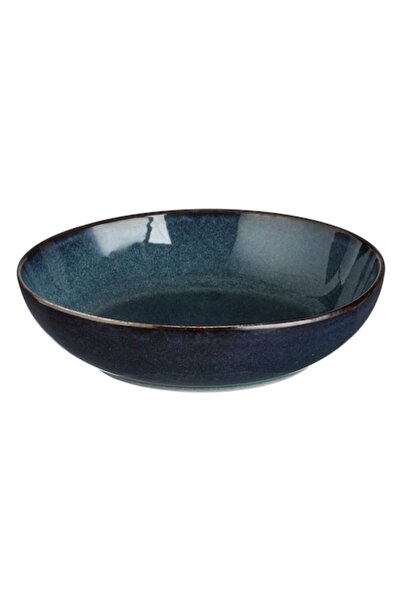 OEM Bol ceramic albastru-negru „Glaze” 820ml