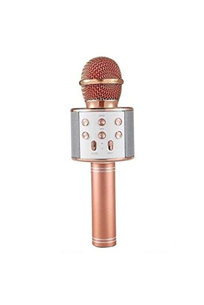 stuffix Wireless Bluetooth Karaoke Microphone WS-858 - Rose Pink