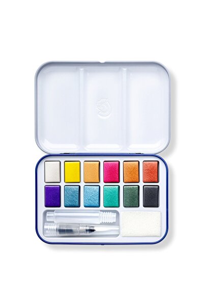 Staedtler Wiz Design / 888M M12-C SULU BOYA METALİK RENKLER 12'Lİ (YENİ ÜRÜN)