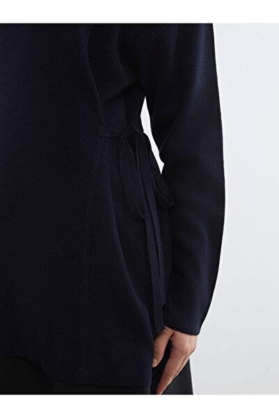 LC Waikiki Stand Collar Oversize Women's Knitwear Tunic