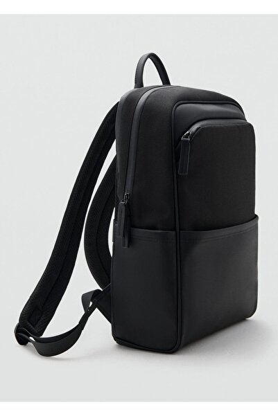 MANGO Man Cepli çok fonksiyonlu sırt çantası