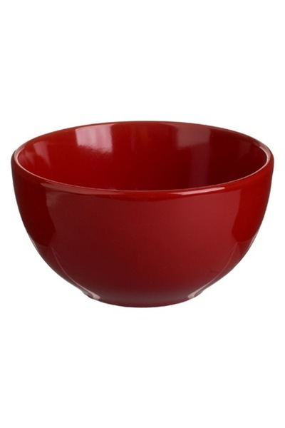 OEM Red ceramic bowl 650ml