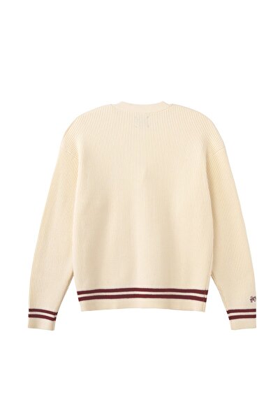 Giordano Men's Harry Potter V-Neck Button Cardigan with Textured Knit - Limited Edition Collection