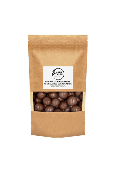 Your Taste Maliny liofilizowane w mlecznej czekoladzie 250g