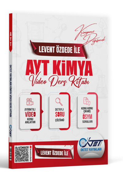Alan Yayınları Oktet Levent Özdede ile AYT Kimya Video Ders Kitabı