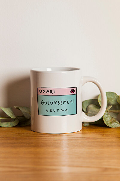 Ormira Konsept لا تنسى الابتسامة مطبوع كوب